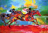 Horse Racing Art for sale - Race of the Year by Leroy Neiman